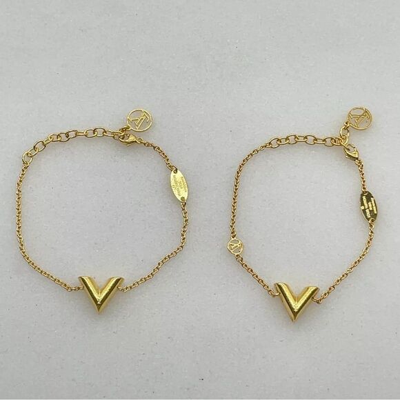 2Pcs Auth Louis Vuitton Bracelet Essential V - Picture 3 of 11